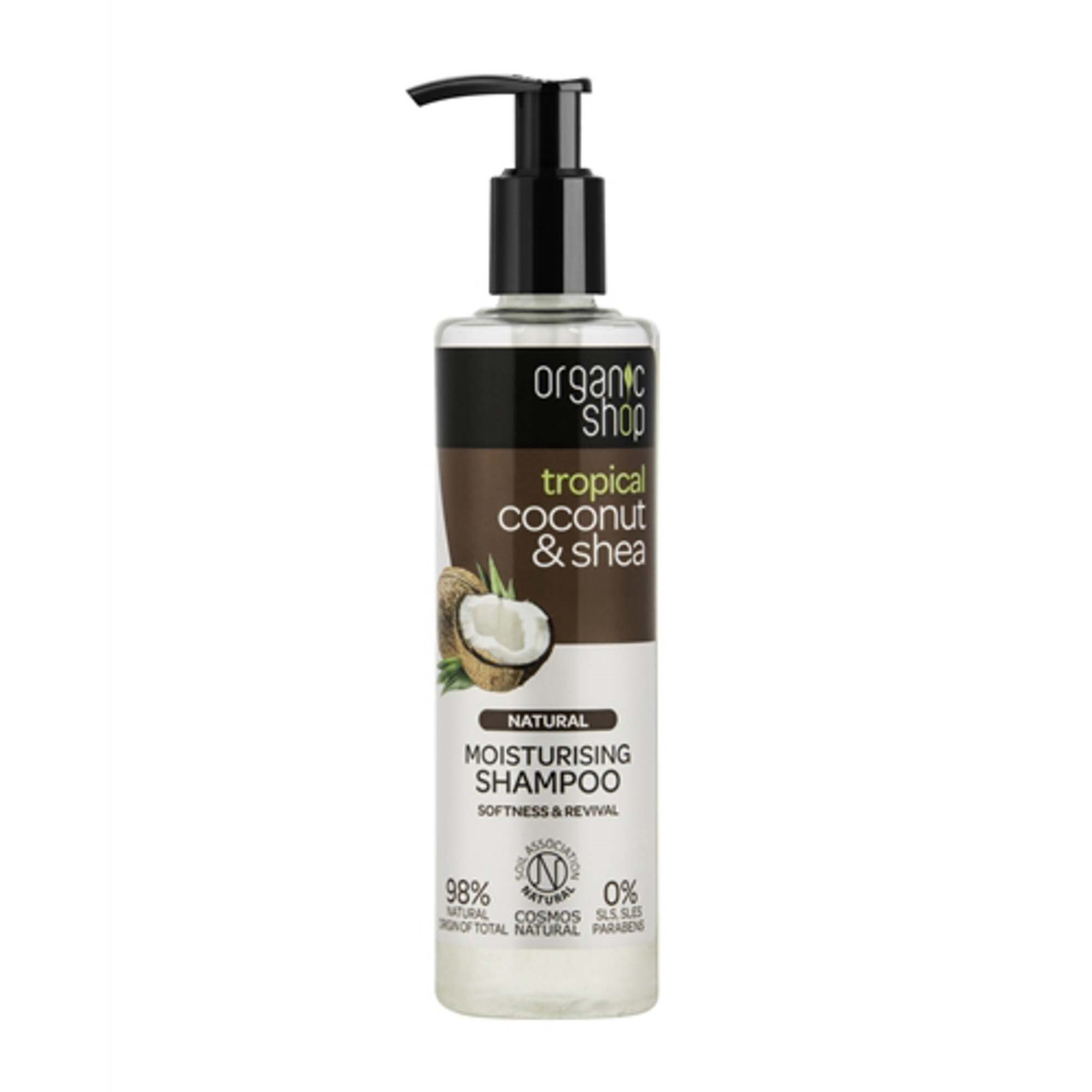 Organic Shop Moisturising Shampoo Coconut & Shea 280 ml