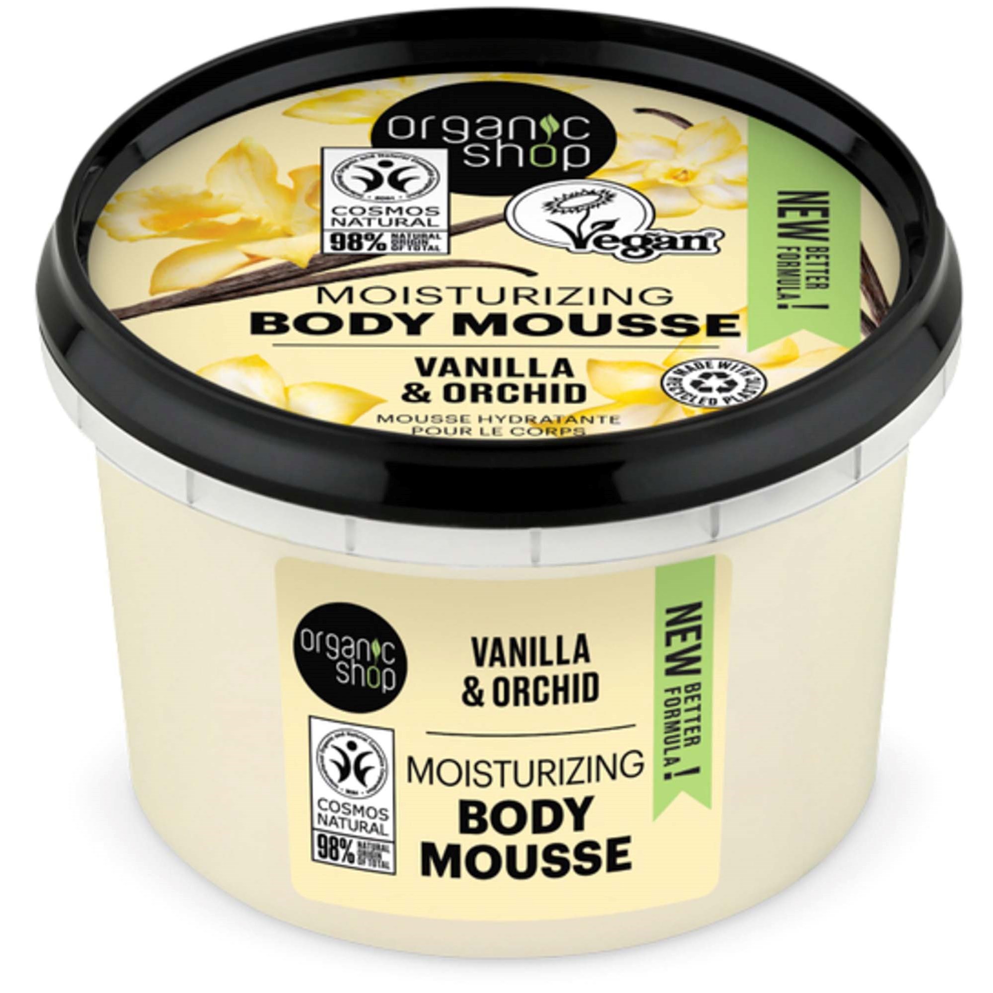 Organic Shop Body Mousse Vanilla & Orchid 250 ml