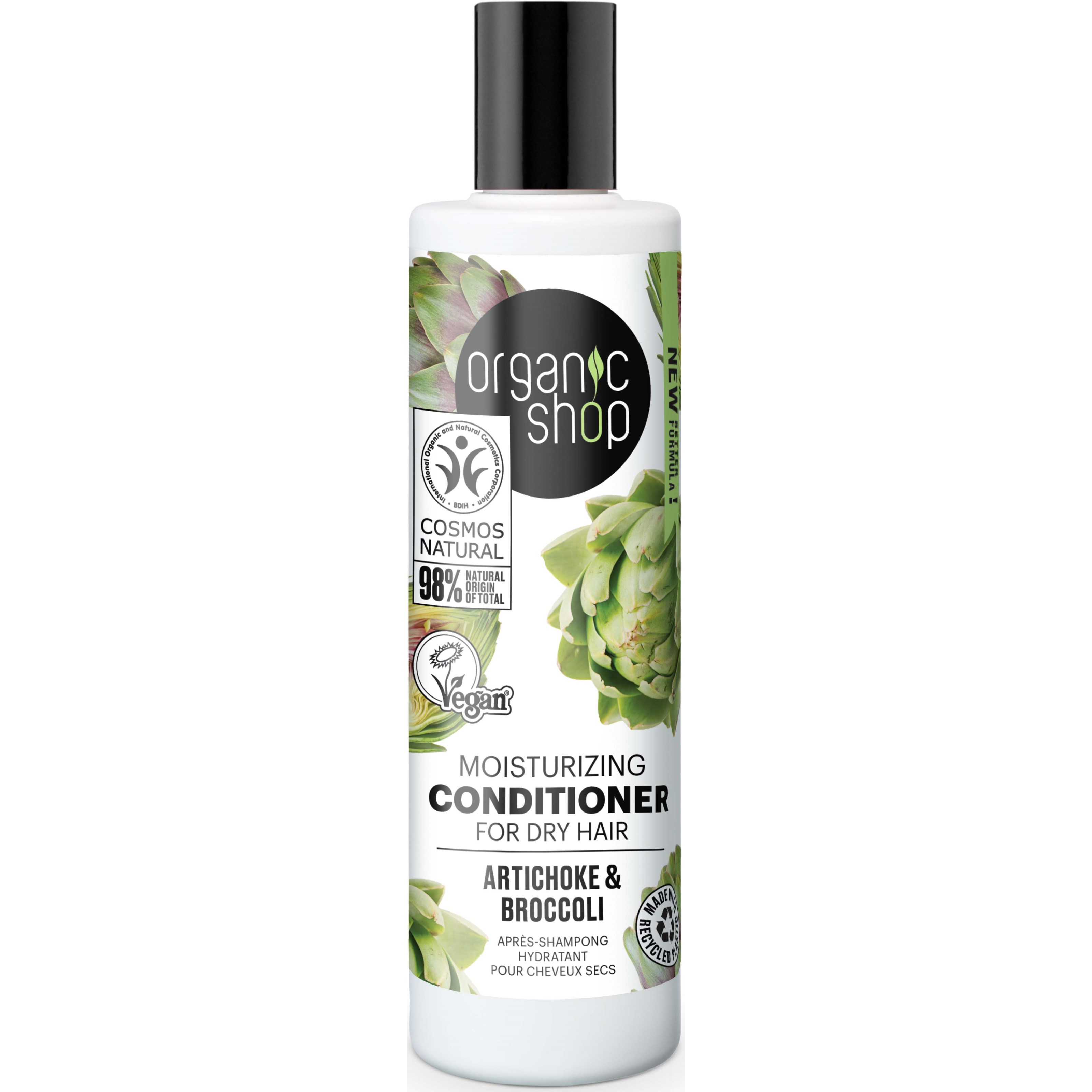 Läs mer om Organic Shop Moisturizing Conditioner Artichoke & Broccoli 280 ml