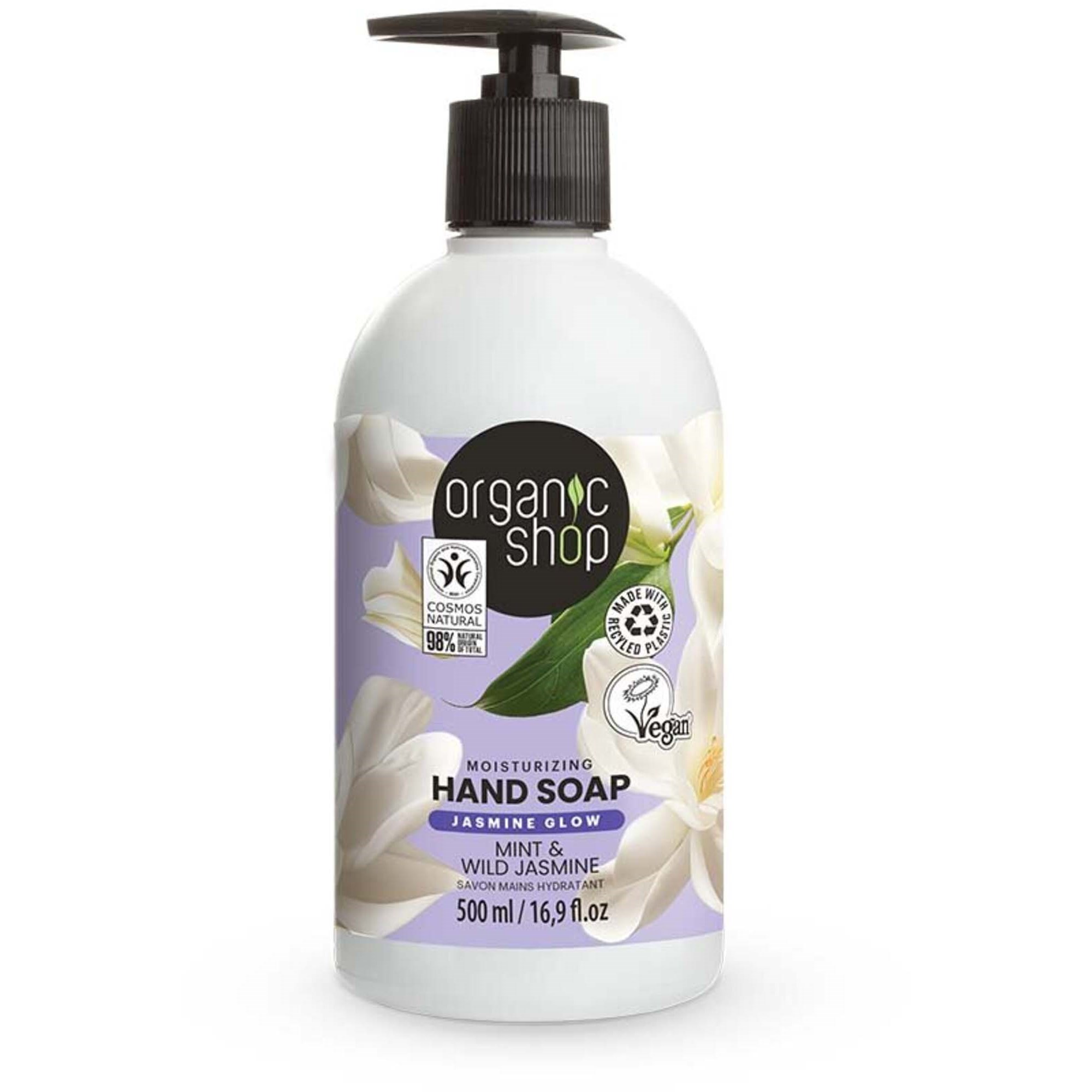 Organic Shop Hand Soap Mint & Jasmine 500 ml