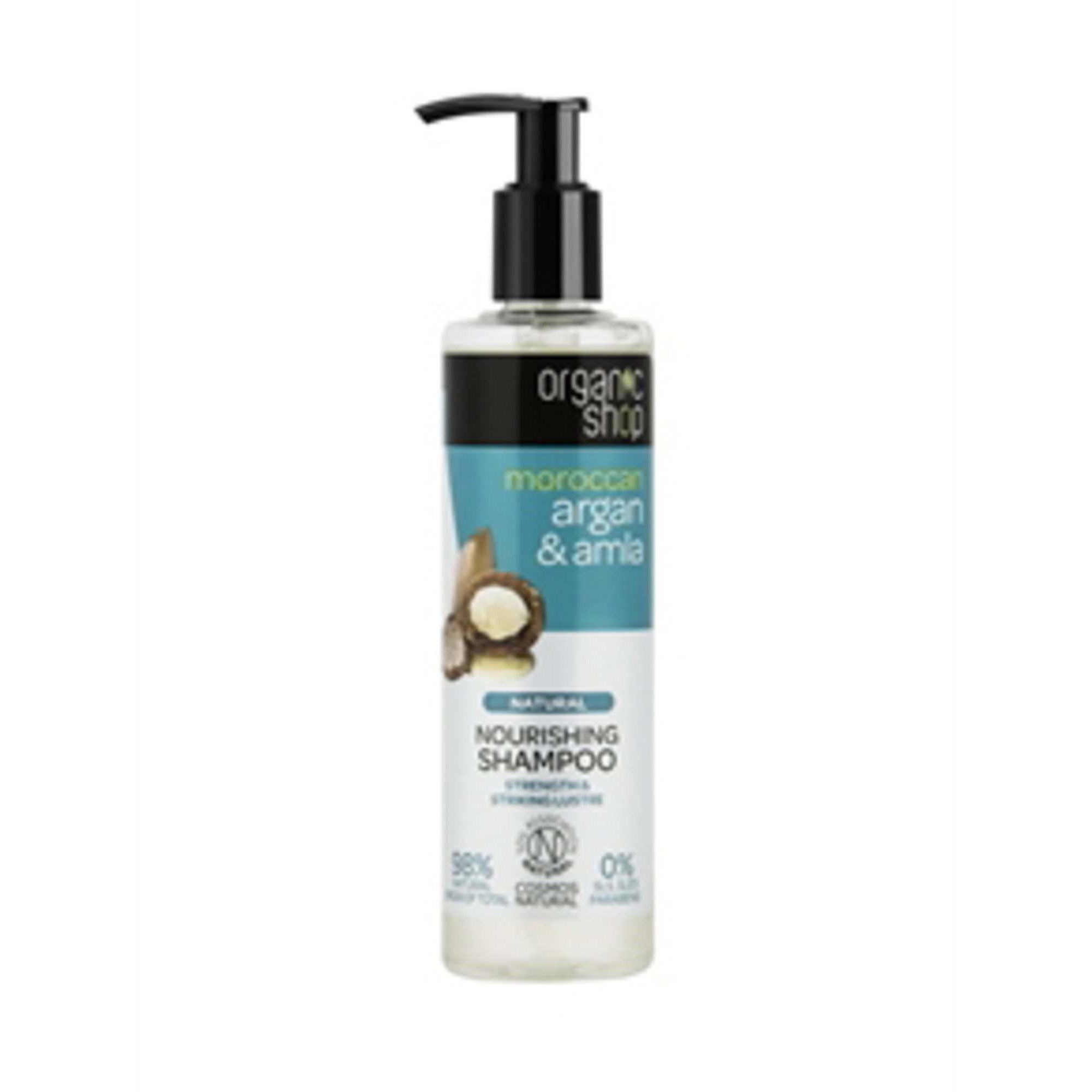 Organic Shop Nourishing Shampoo Argan & Amla 280 ml billede