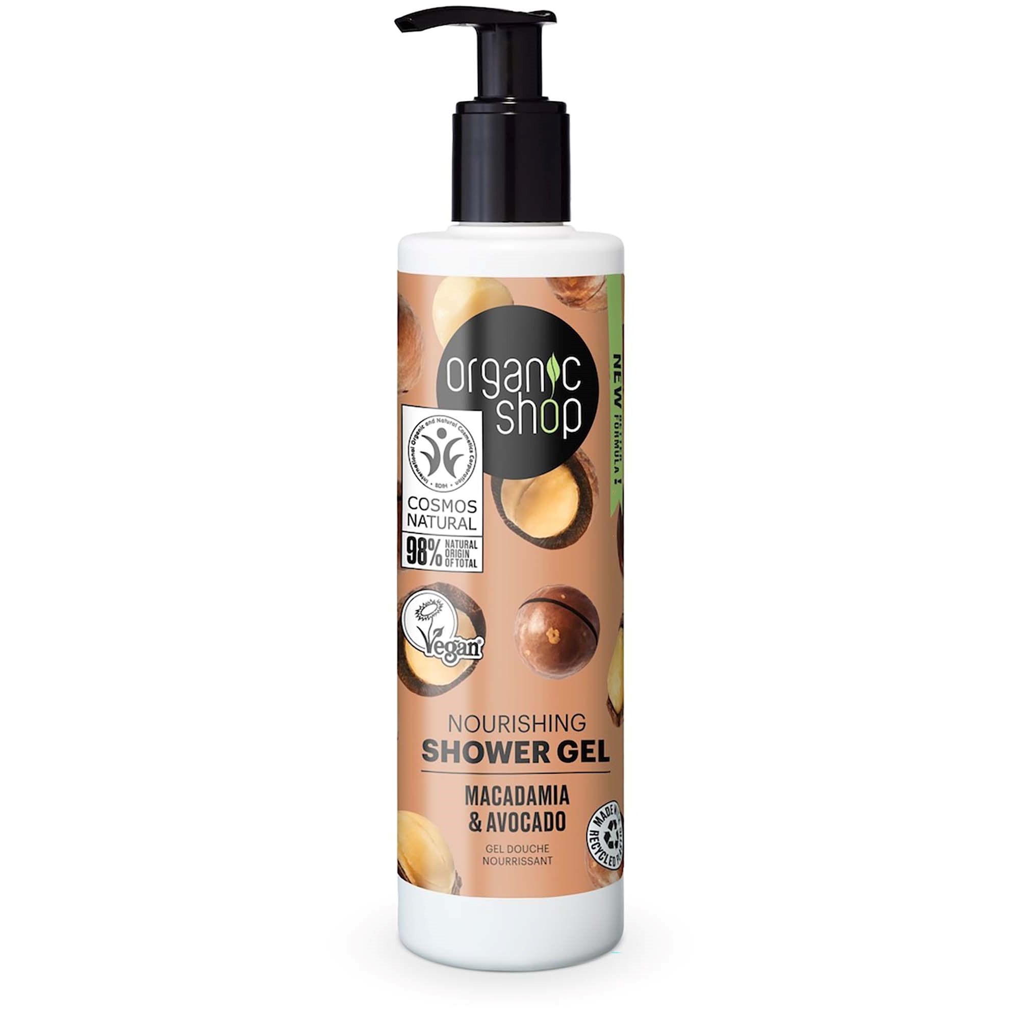Organic Shop Shower Gel Macadamia & Avocado 280 ml