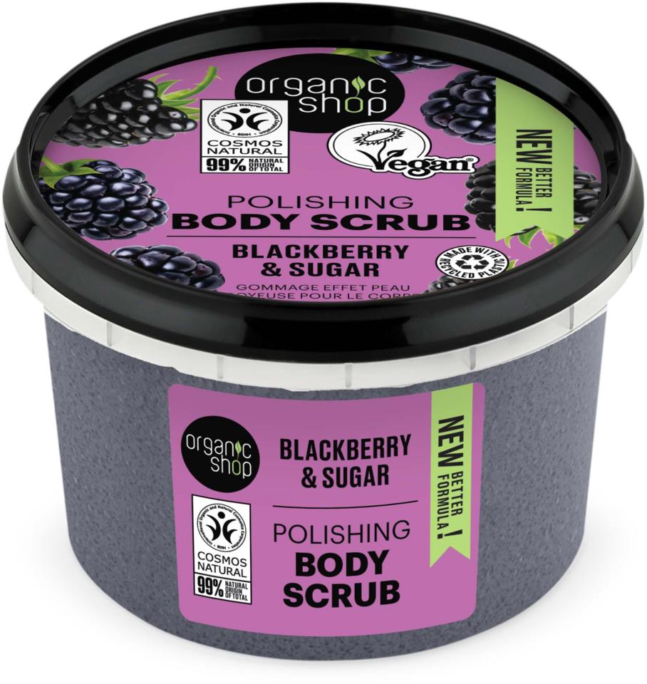 Organic Shop Polishing Body Scrub Blackberry & Sugar 250 ml