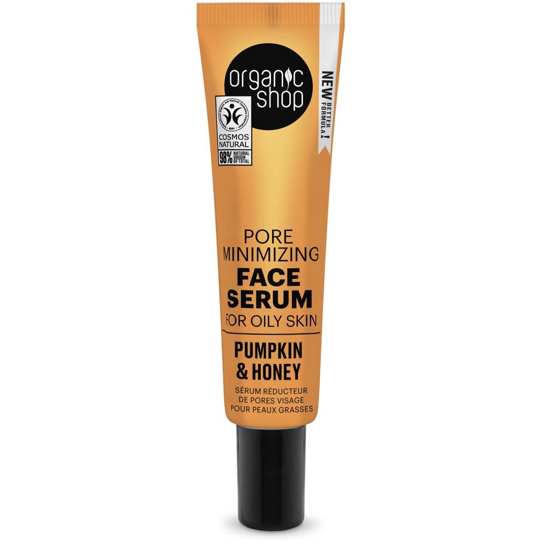 Läs mer om Organic Shop Pore Minimizing Face Serum Pumpkin & Honey 30 ml