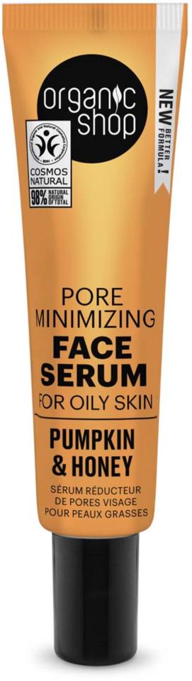 Organic Shop Pore Minimizing Face Serum Pumpkin & Honey 30 ml