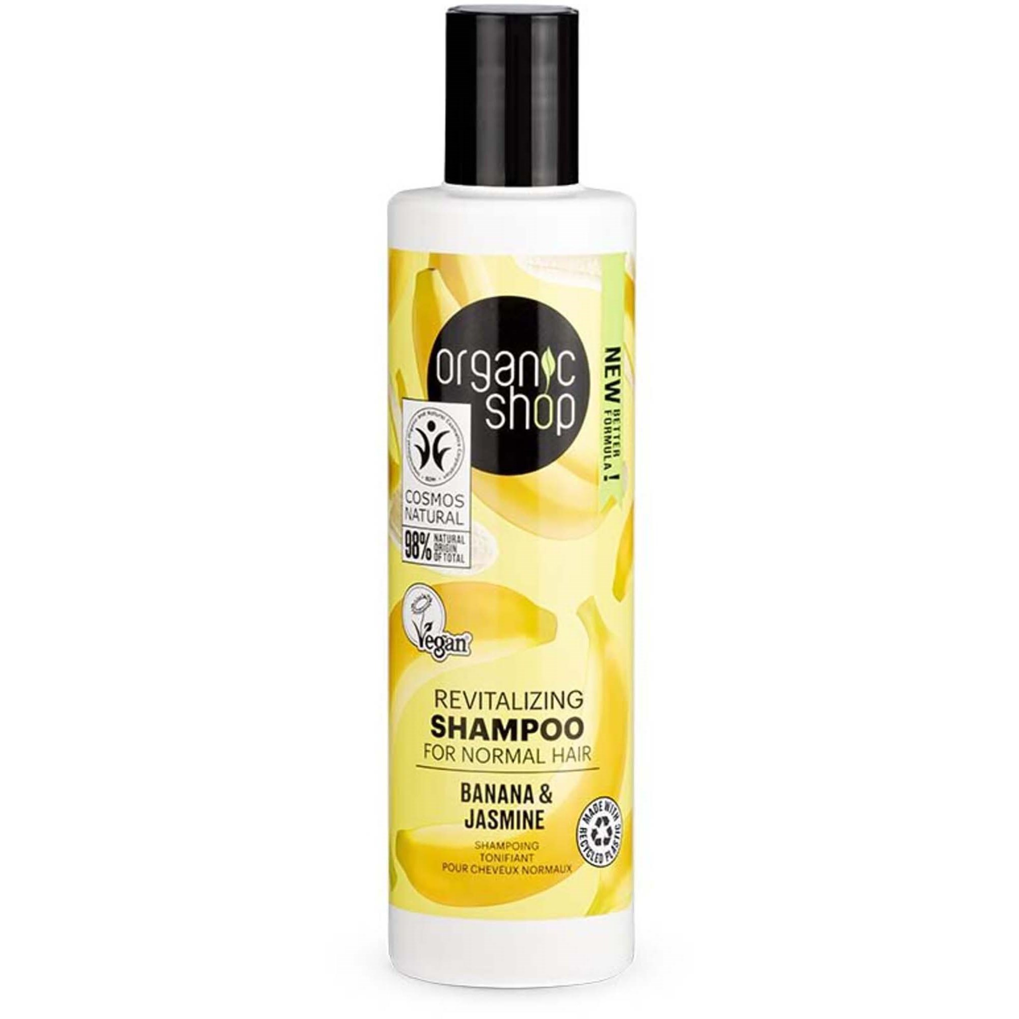 Organic Shop Refilling Shampoo Banana & Jasmine 280 ml