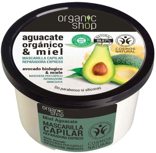 Organic Shop Repairing Hair Mask Avocado & Honey 250 ml