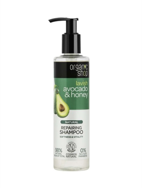 Organic Shop Repairing Shampoo Avocado & Honey 280 ml