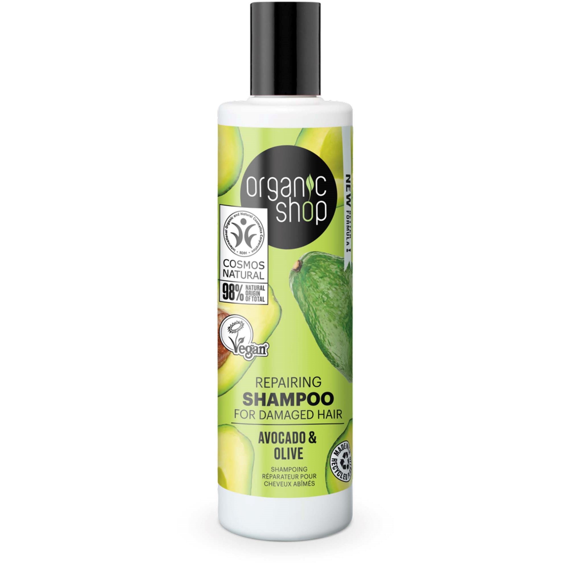 Organic Shop Repairing Shampoo Avocado & Olive 280 ml