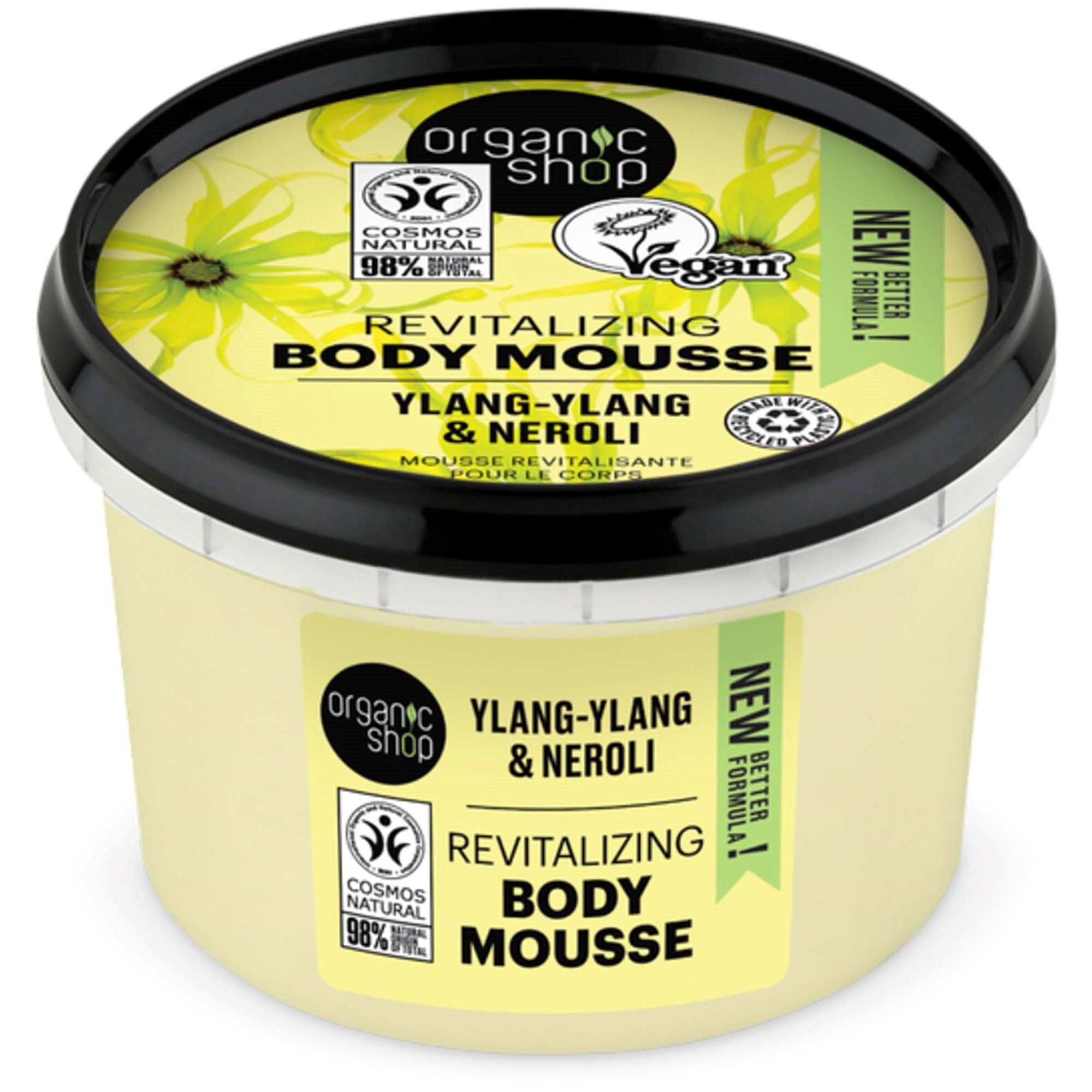 Organic Shop Body Mousse Ylang & Neroli 250 ml