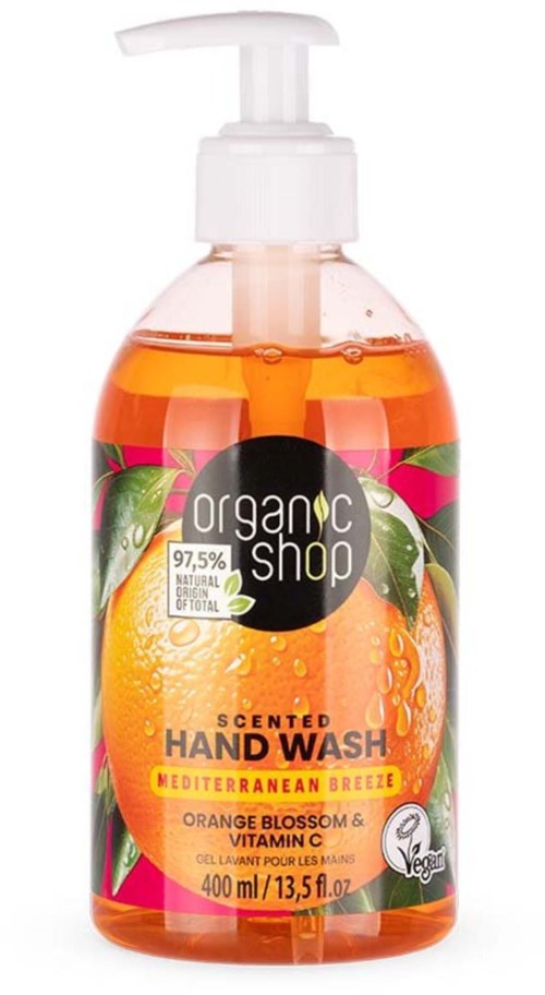 Organic Shop Scented Hand Wash Orange Blossom & Vitamin C 400 ml