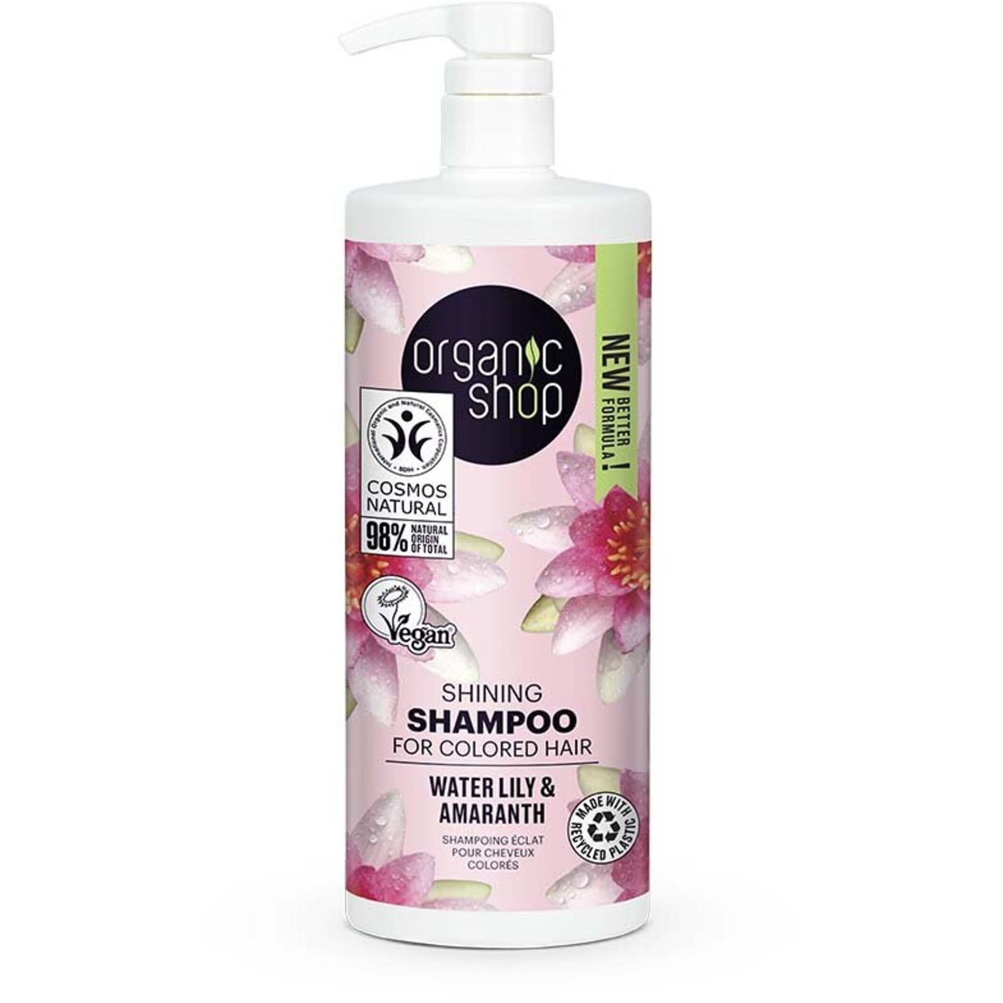 Organic Shop Shampoo Water Lily & Amaranth 1000 ml