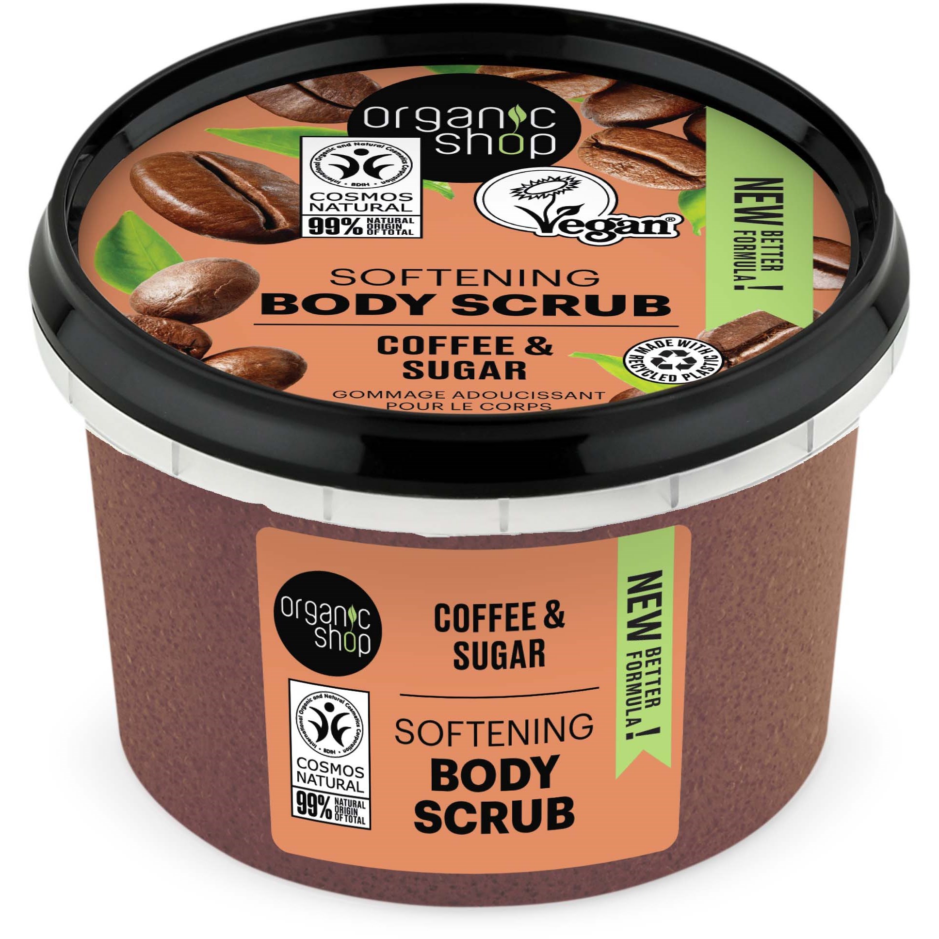 Läs mer om Organic Shop Body Scrub Coffee & Sugar 250 ml