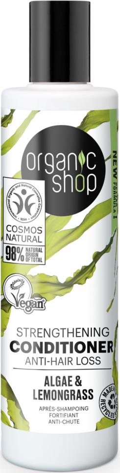 Organic Shop Strengthening Conditioner Algae & Lemongrass 280 ml