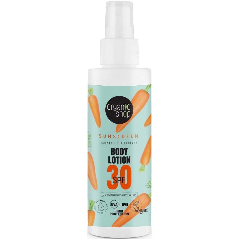 Läs mer om Organic Shop Sunscreen Body Lotion SPF30 150 ml