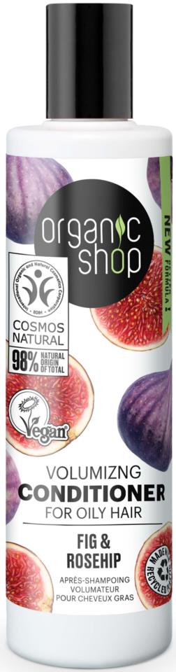 Organic Shop Volumizing Conditioner Fig & Rosehip 280 ml