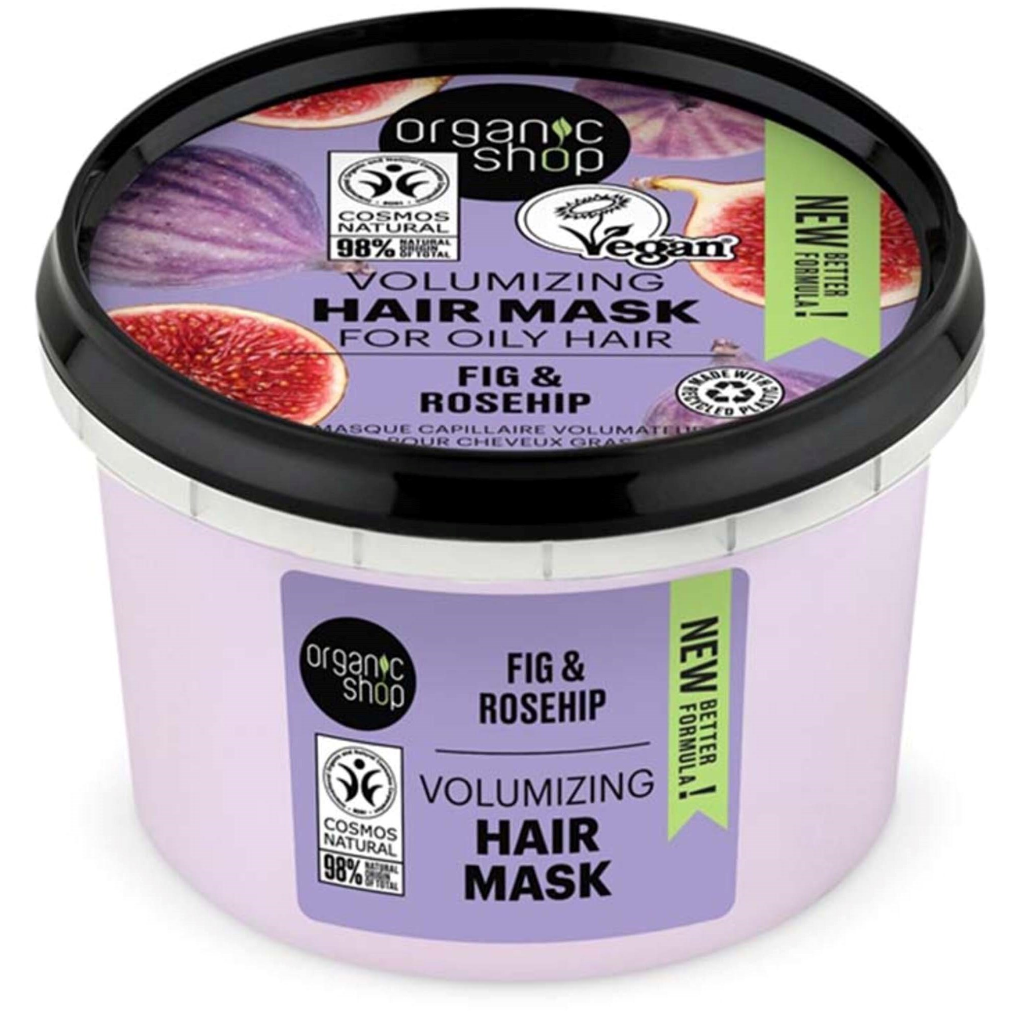 Organic Shop Hair Mask Fig & Rosehip 250 ml