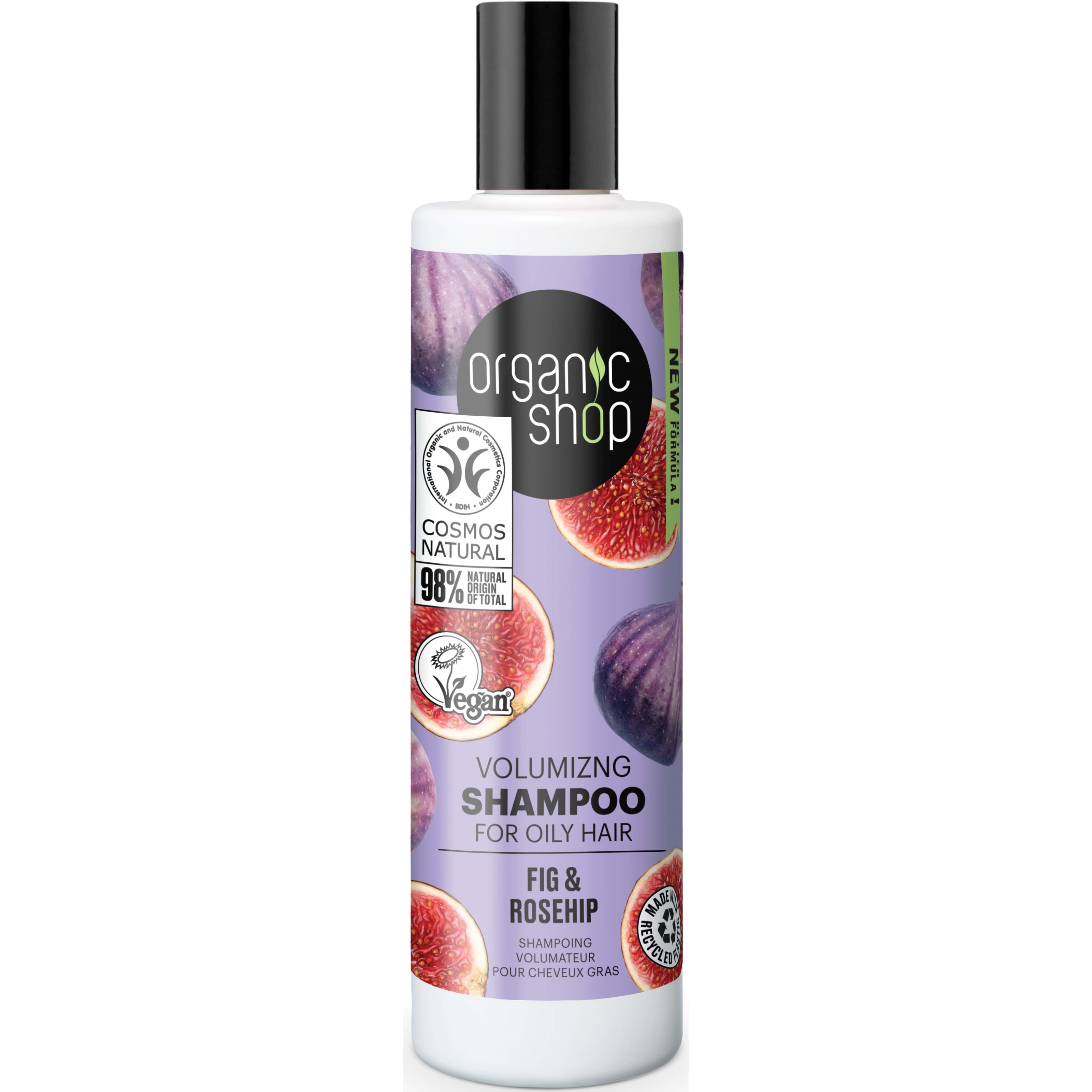 Läs mer om Organic Shop Volumizing Shampoo Fig & Rosehip 280 ml