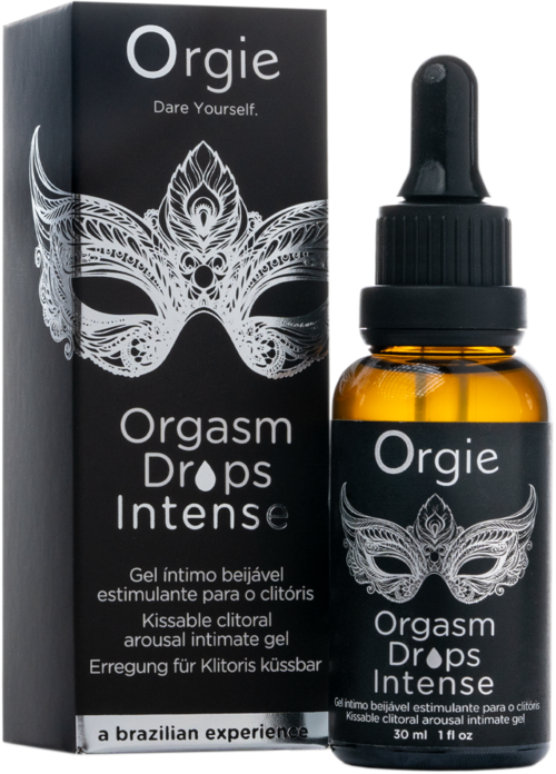 Orgie Orgasm Drops Intense - Stimulating Drops - 1 fl oz / 30 ml
