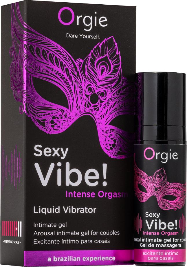 Orgie Sexy vibe! Intense Orgasm - Liquid Vibrator / Stimulat