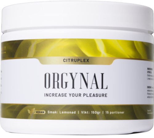 Tarraosa ORGYNAL, sitruunan makuinen, vegaaninen, 150 gr, 15 annosta, lisäämään nautintoa.