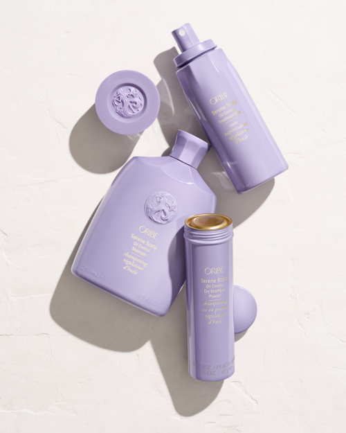 Сухой шампунь-пудра Oribe Serene Scalp Oil Control матирующий, для жирной кожи головы, 45 г — фото 5