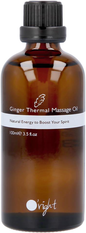O'right Ginger Thermal Massage Oil 100ml