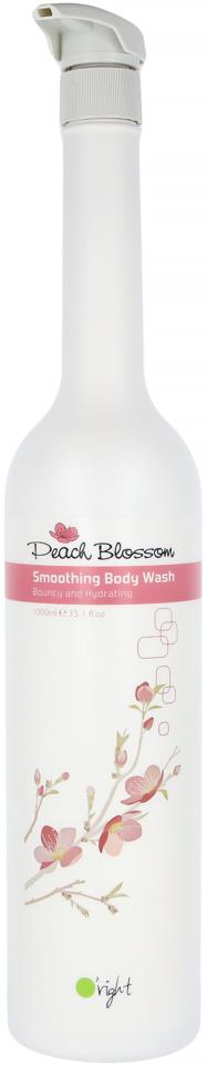 O'right Peach Blossom Smoothing Body Wash 1000ml