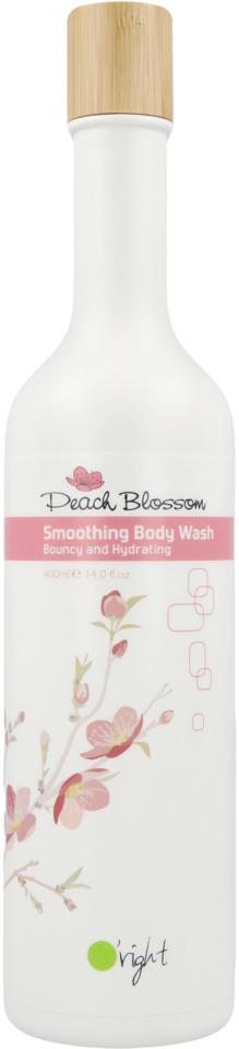 O'right Peach Blossom Smoothing Body Wash 400ml
