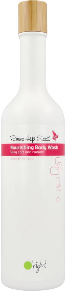 O'right Rose Hip Seed Nourishing Body Wash 400ml