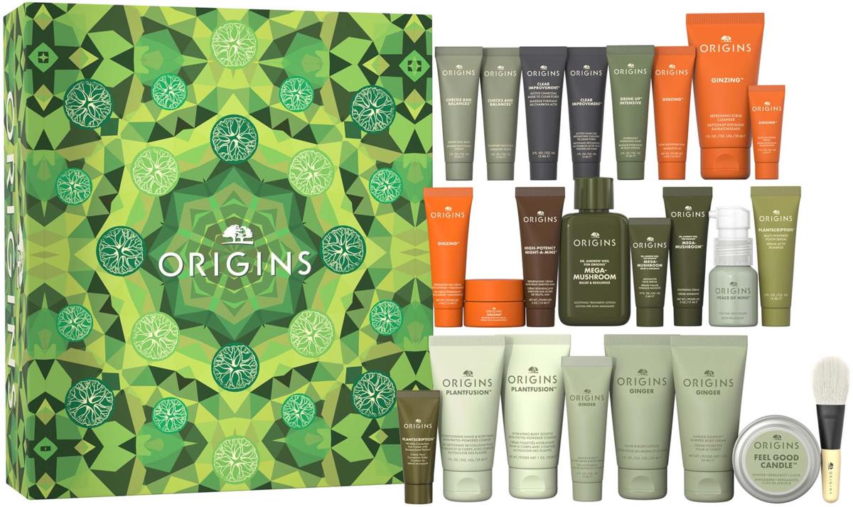 Origins 24 Days Origins Essentials for Face & Body Advent Calendar ...