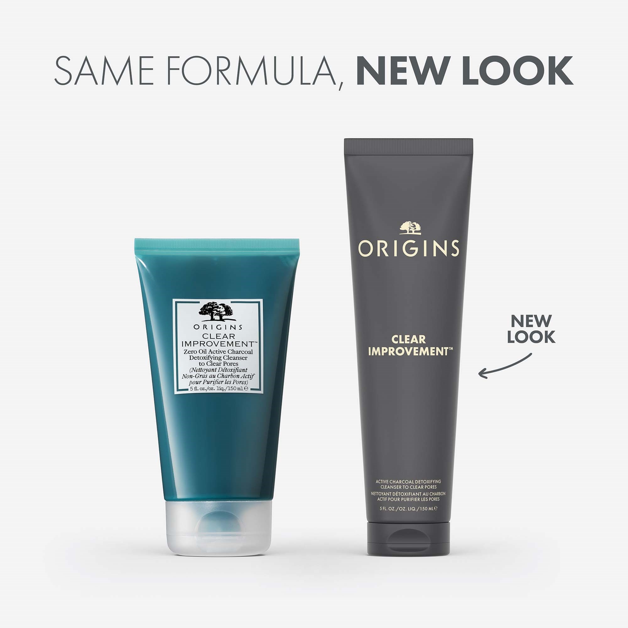 Alternativ bild 1 för Origins Clear Improvement Active Charcoal Detoxifying Cleanser to Clea