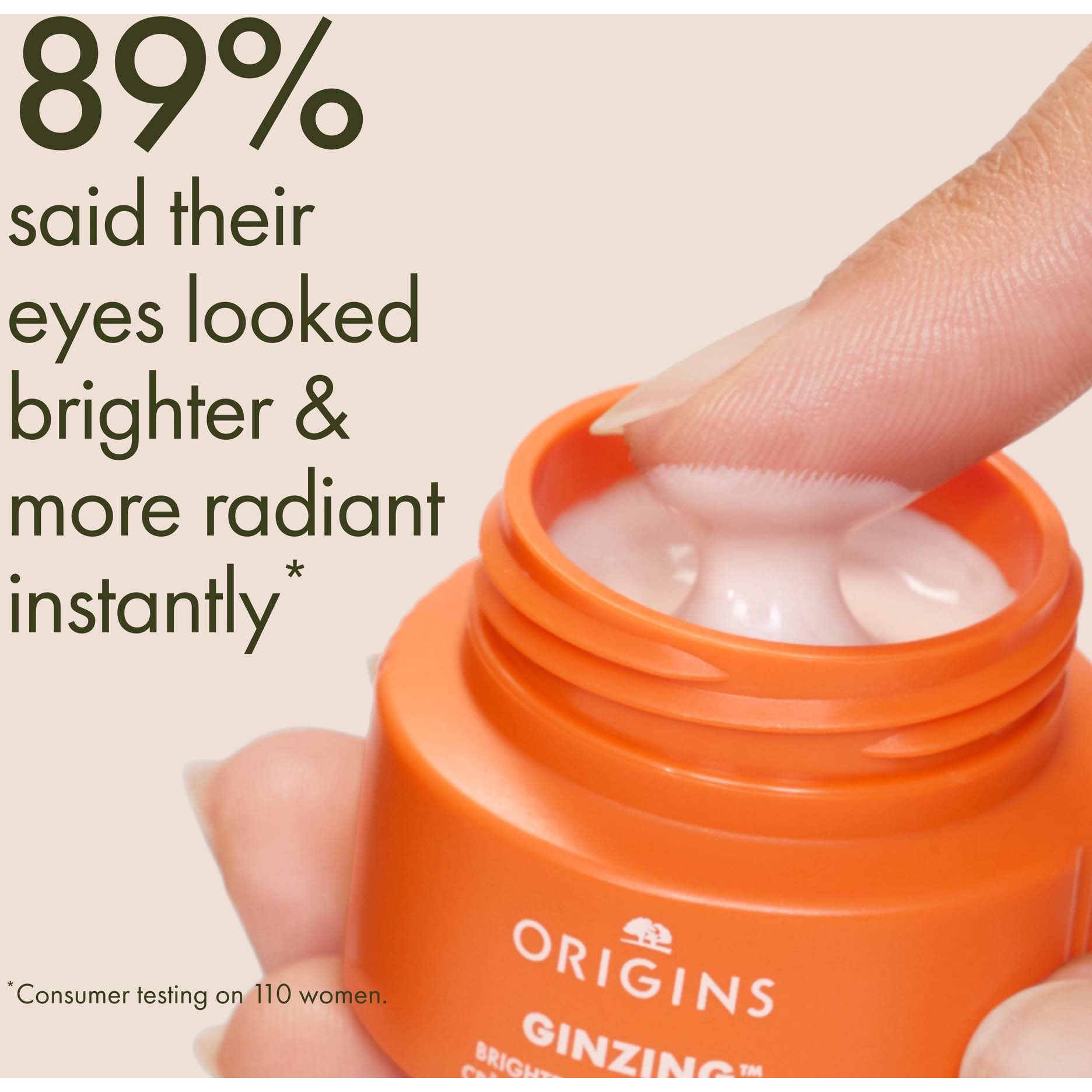 Origins GinZing Brightening Eye Cream Warm (obrázok 9)