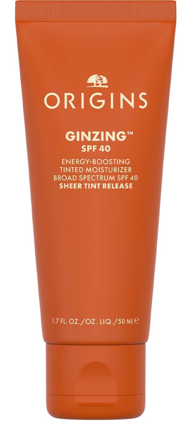 Origins GinZing SPF 40 EnergyBoosting Tinted Moisturizing Face Cream