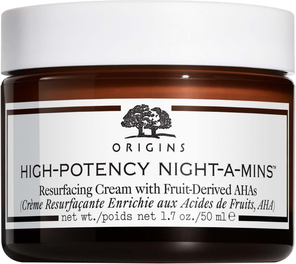 Origins High-Potency Night-A-Mins Resurfacing Cream with Fruit-Derived AHAs 50 ml