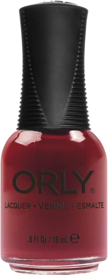 Orly Lacquer Red Rock