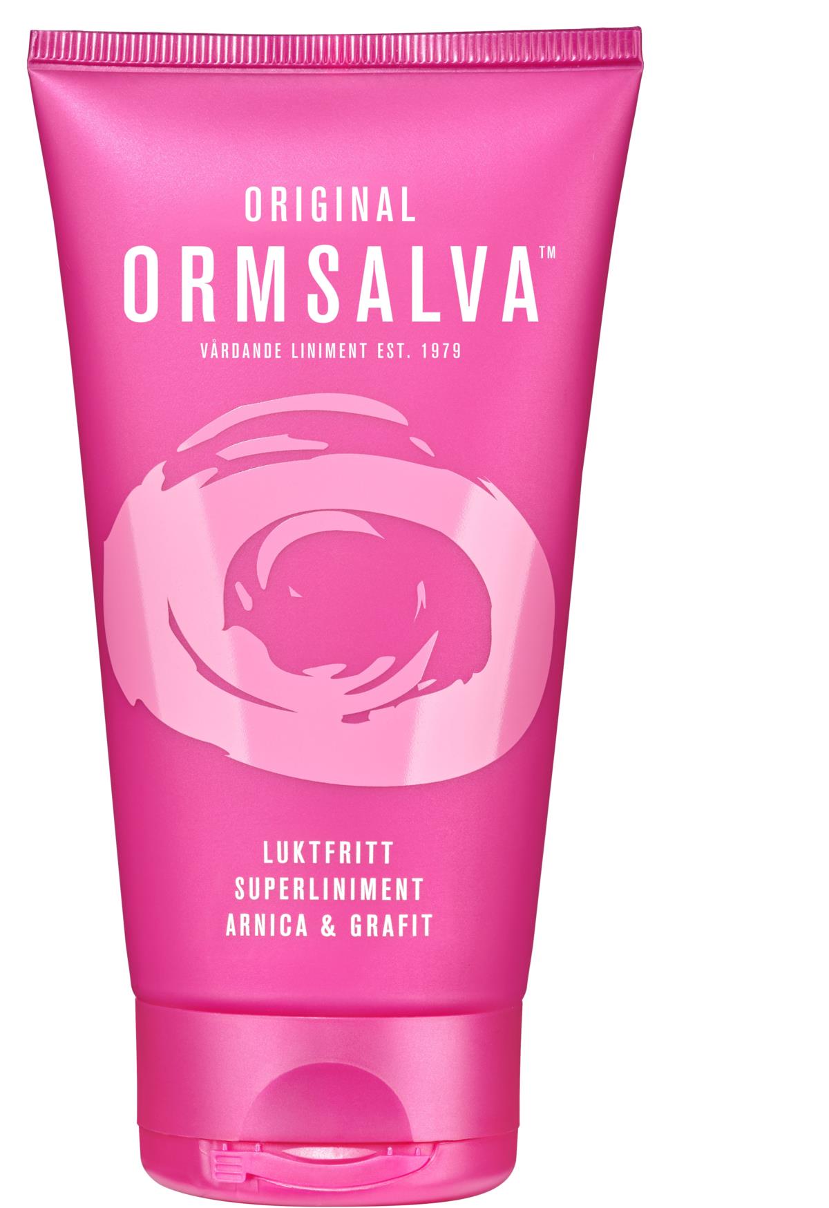 Ormsalva Orginal Doftfri Arnica & Grafit 150 ml