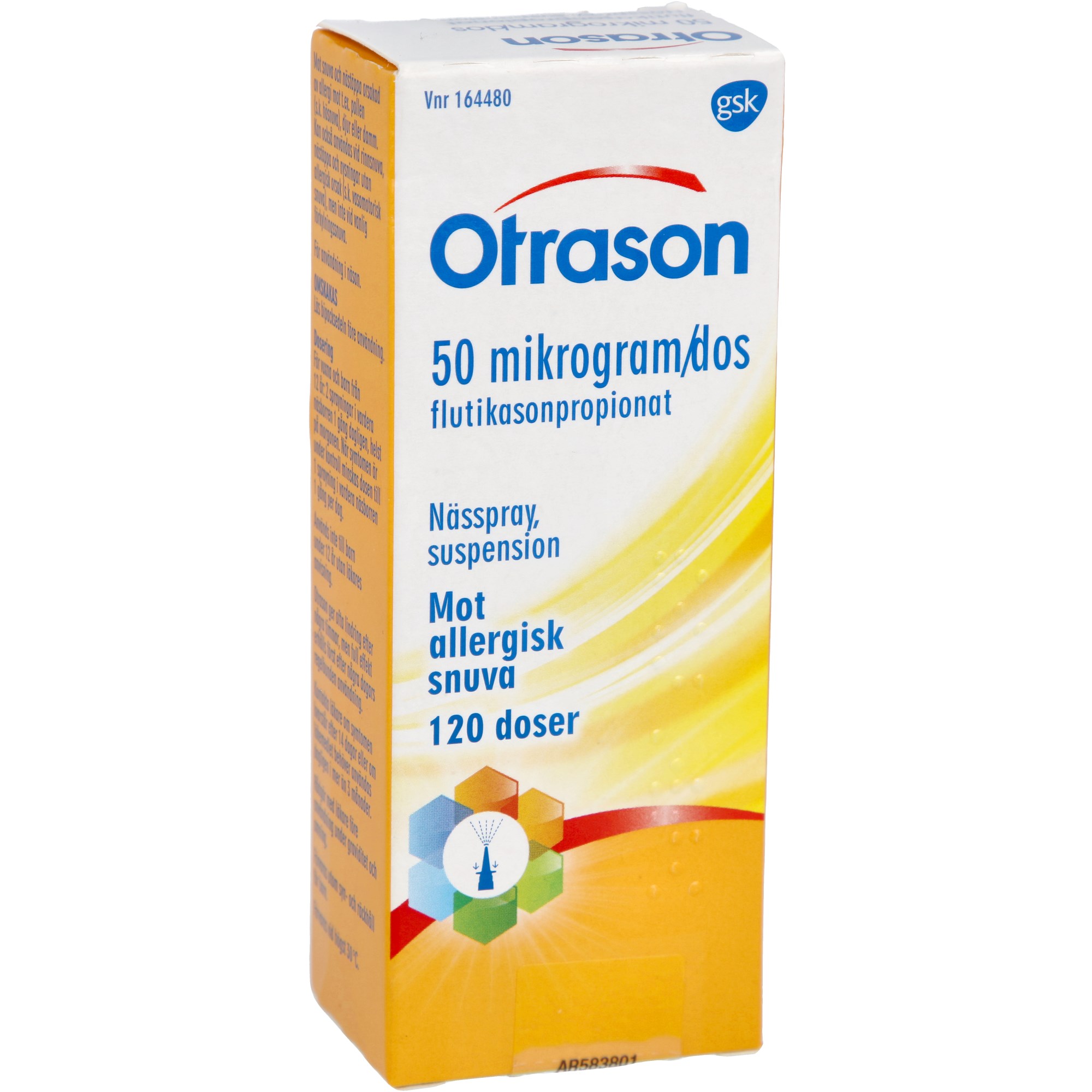 Otrason Nässpray 50 Mikrogram/Dos
