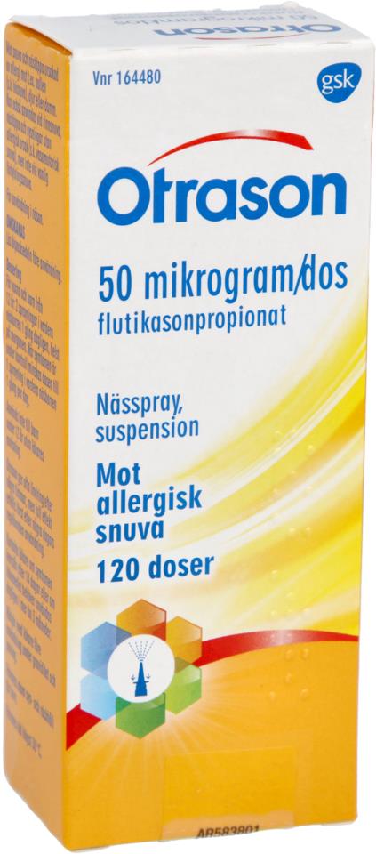Otrason Nässpray 50 Mikrogram/Dos