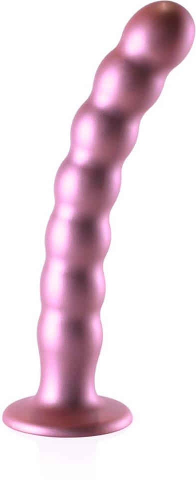 Ouch! by Shots Beaded Silicone G-Spot Dildo - 8 Inch / 20,5