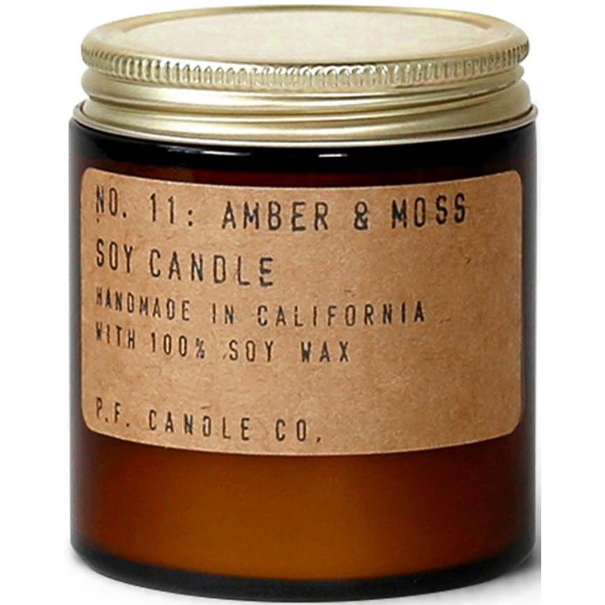 Läs mer om P.F. Candle Co. Amber & Moss Mini Soy Candle 99 g