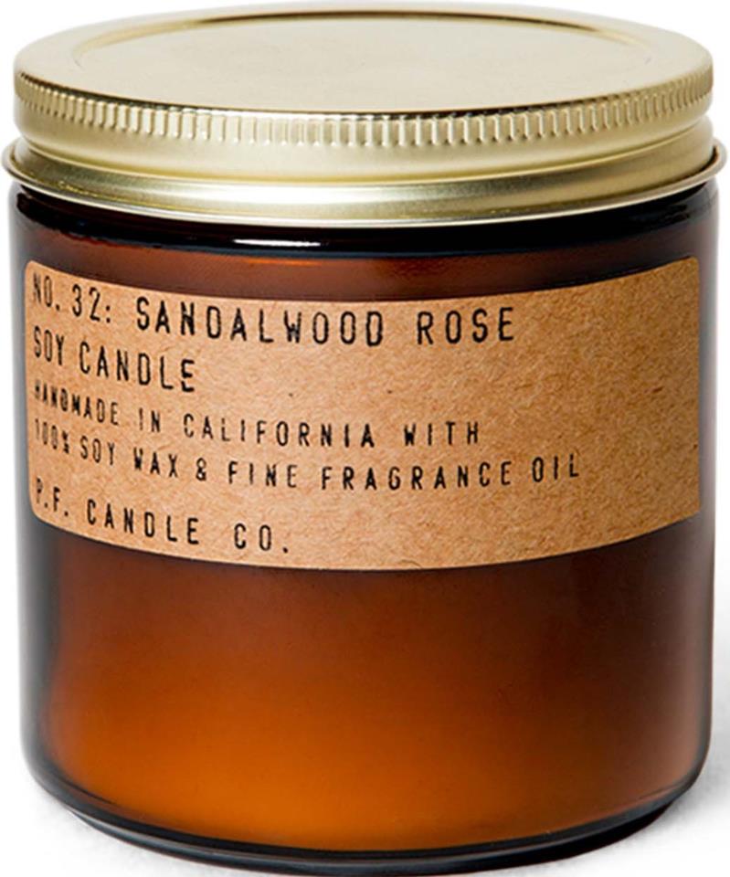 P.F. Candle Co. Sandalwood Rose Soy Candle Large 354 g