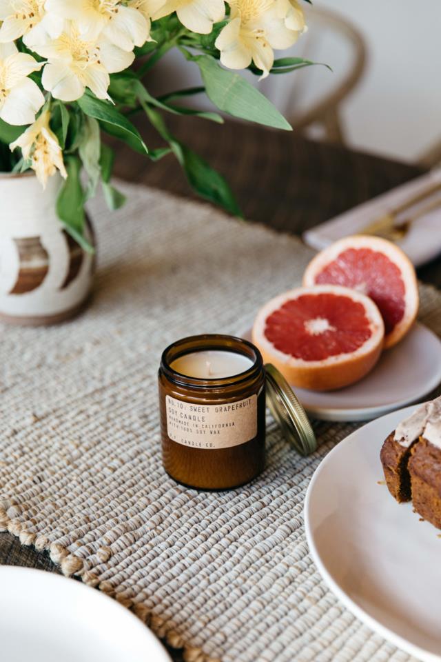 P.F. Candle Co. Sweet Grapefruit soy candle 204 g