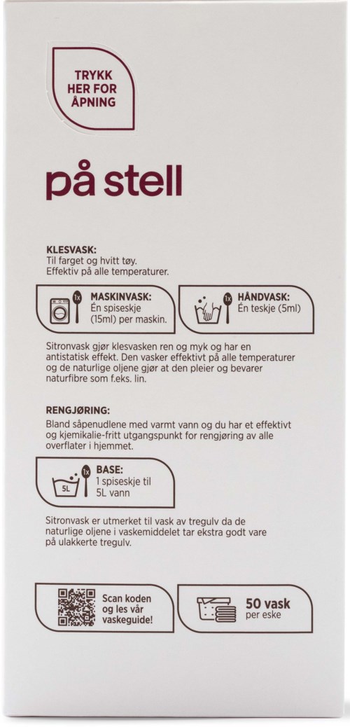På Stell Sitronvask 500 g
