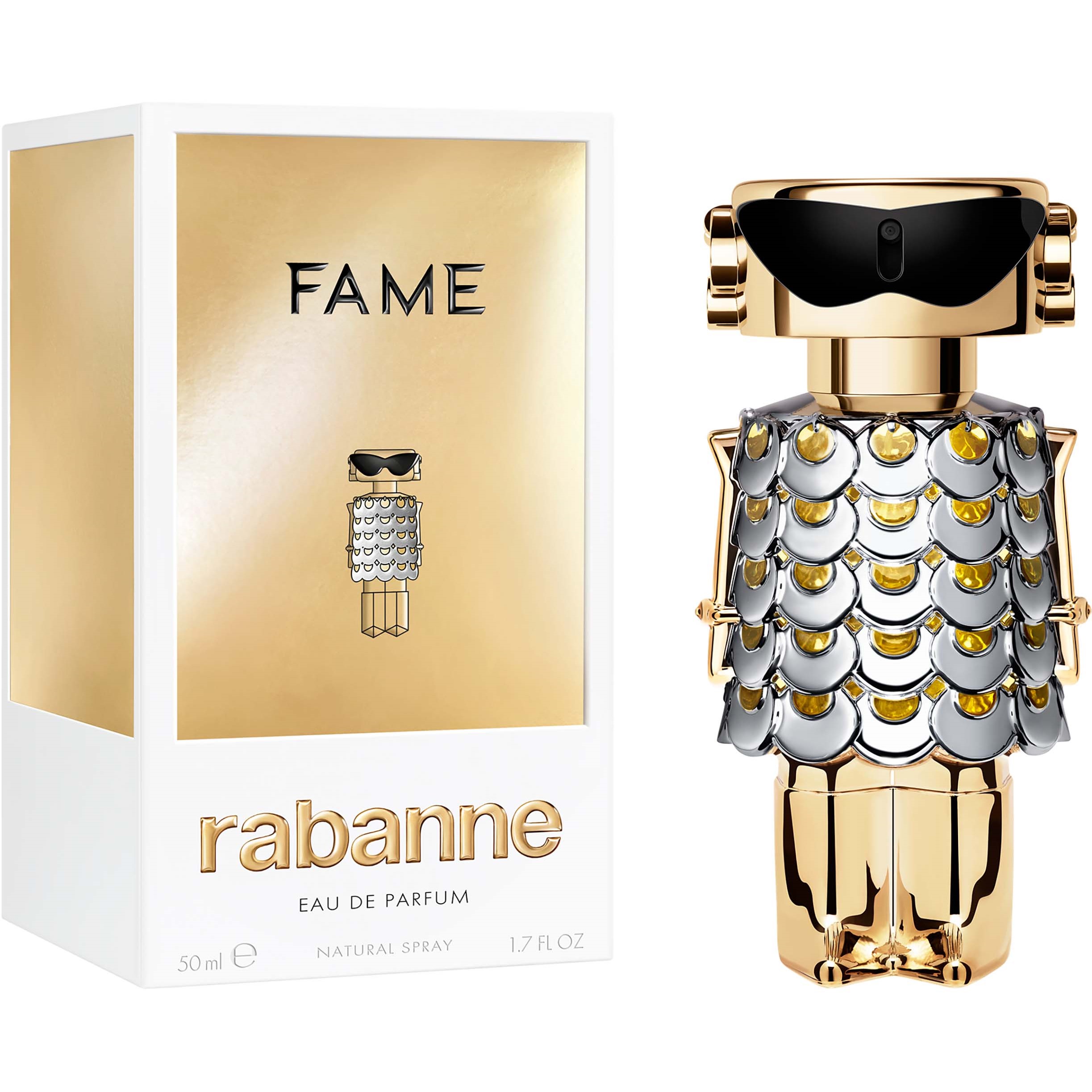 Alternativ bild 1 för Rabanne Fame Eau de Parfum 50 ml