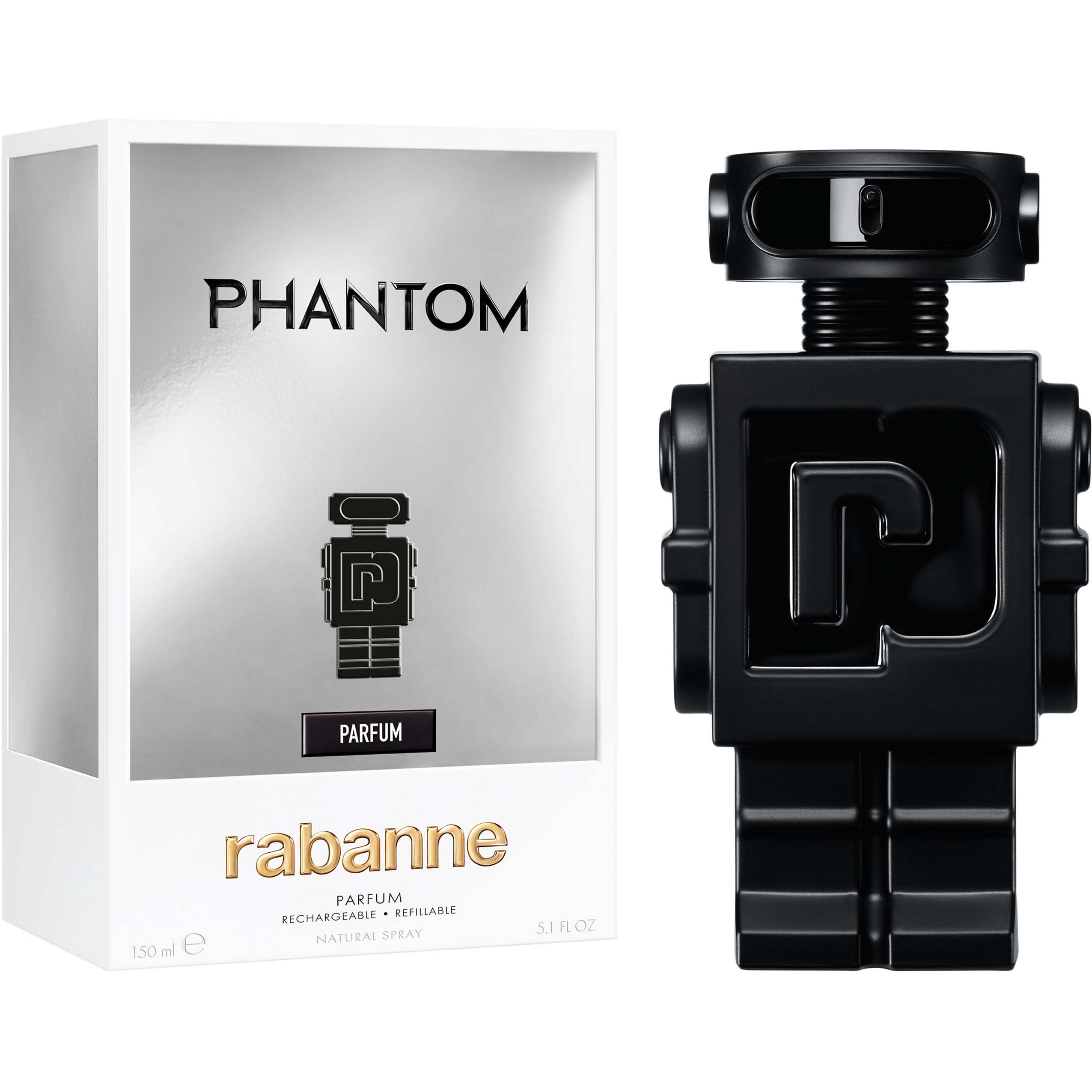 Alternativ bild 1 för Rabanne Phantom Parfum Refillable 150 ml