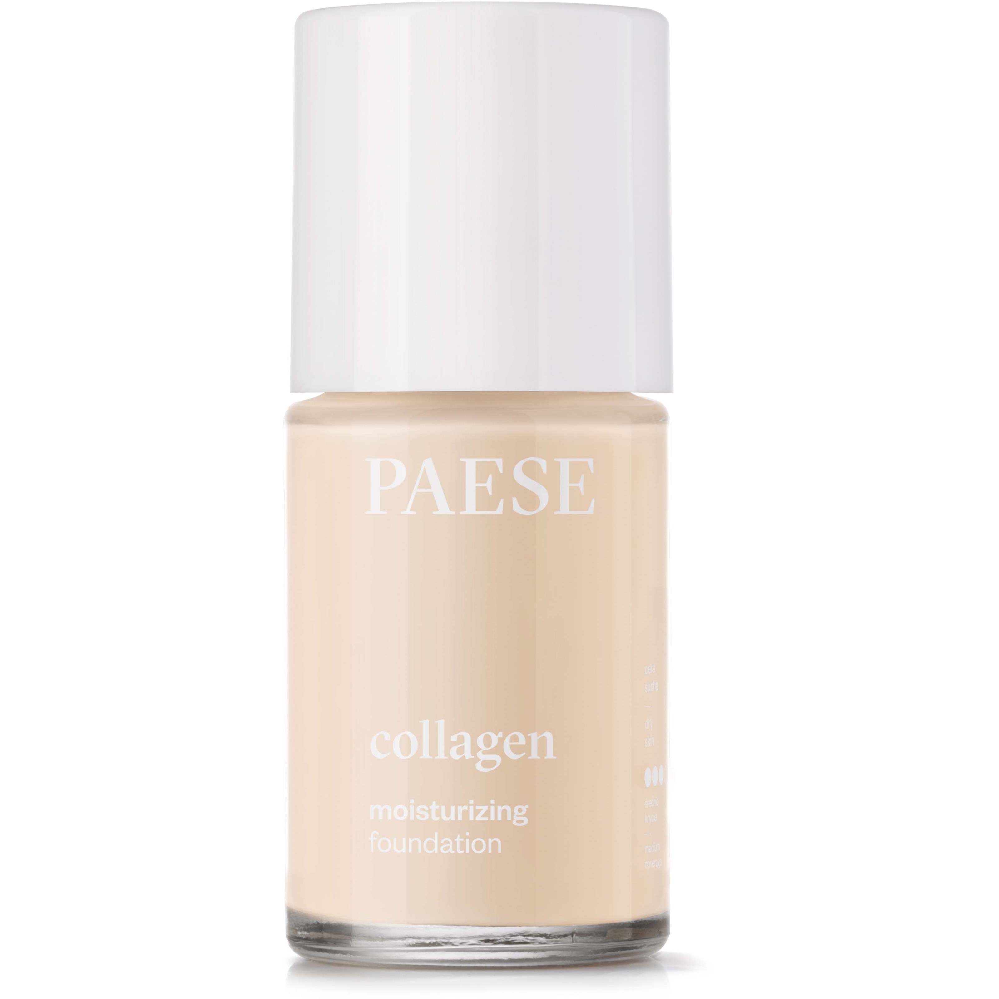 PAESE Collagen Foundation with pump 300N Vanilla