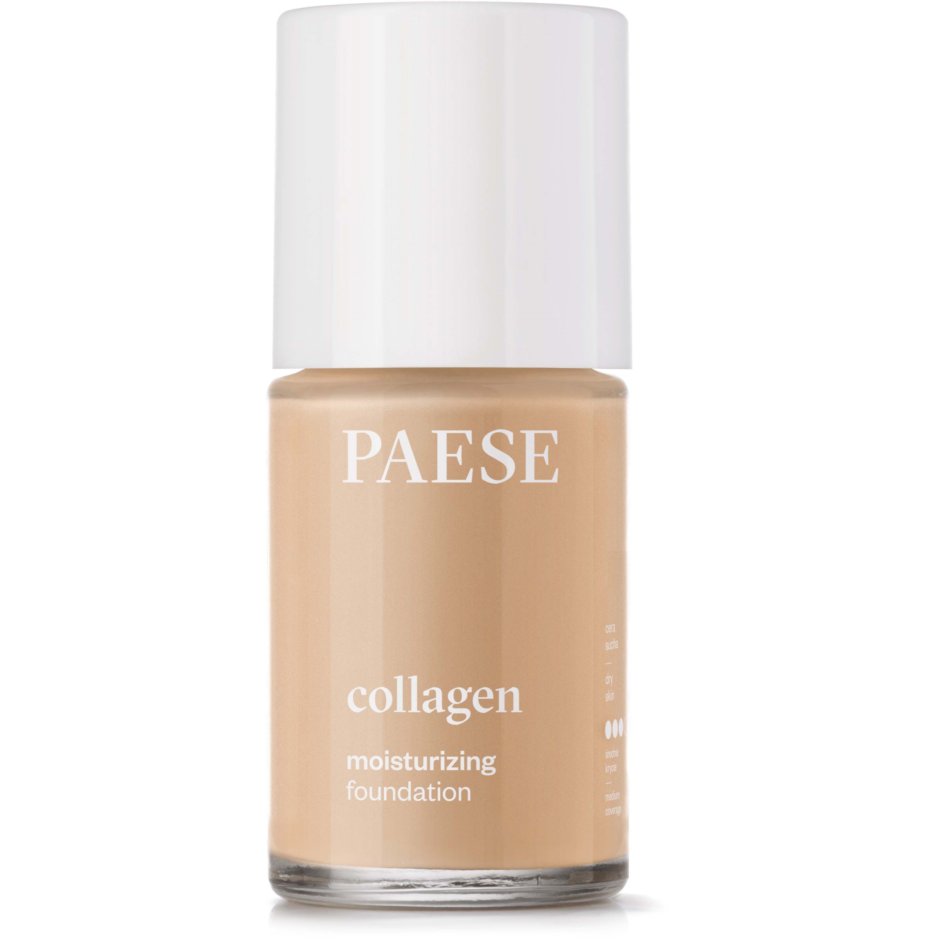 PAESE Collagen Foundation with pump 303W Honey