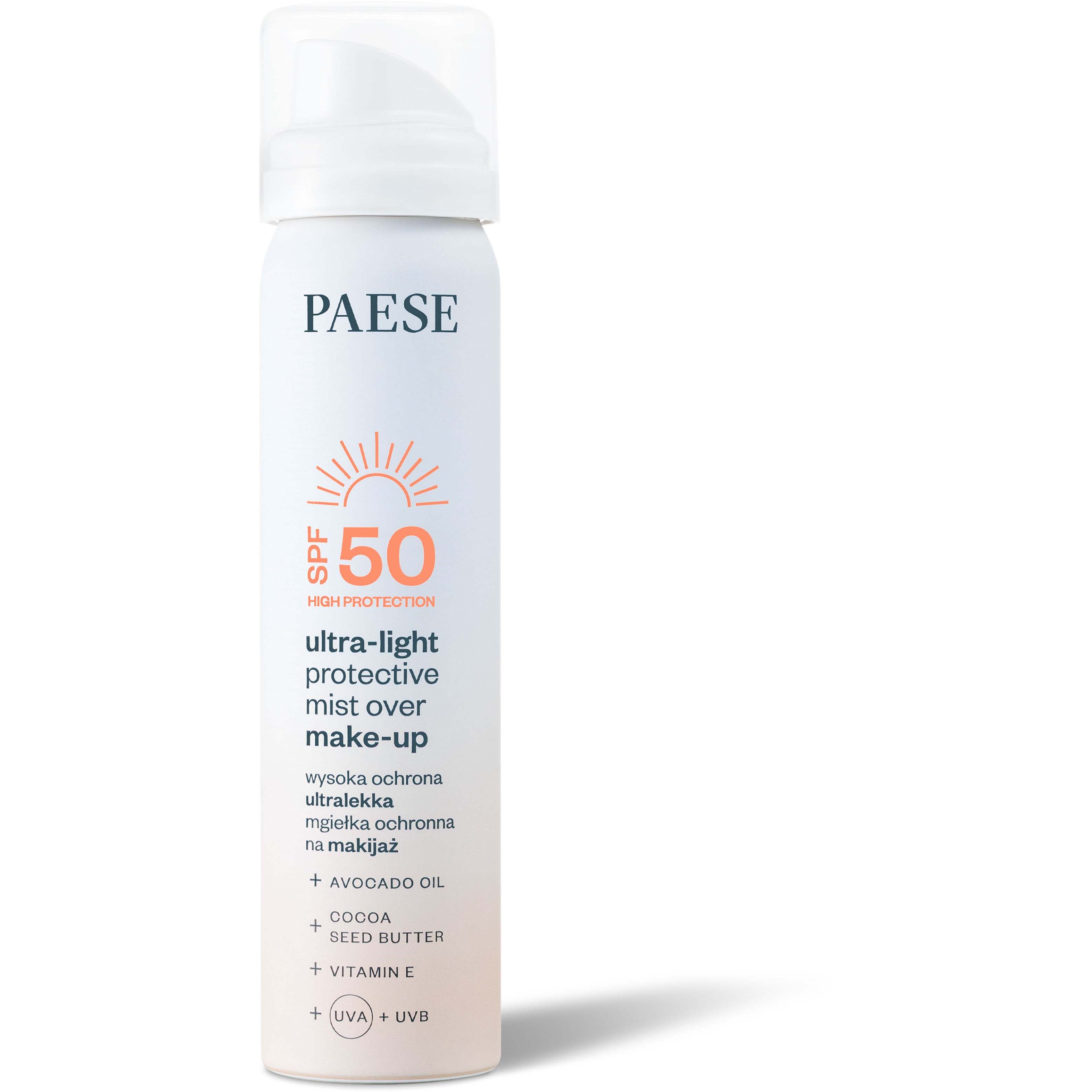 PAESE Ultra-Light Protective Mist Over Make-up Spf 55 75 ml