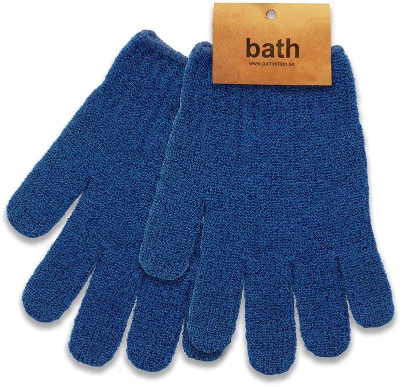 Palmetten Massage Glove 2-pack Navy Blue